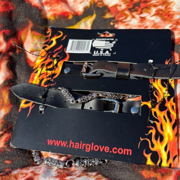 Hair Glove Boot Bracelet - Western Accessory Boot Jewelry Bling - Picture 3 of 3